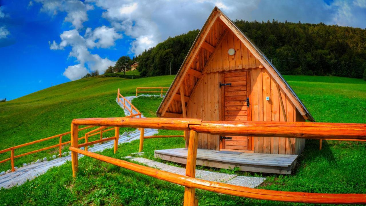 Glamping Vrhovc Hotel Zelezniki Eksteriør billede